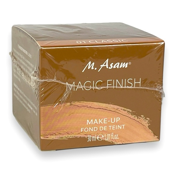 M. Asam Magic Finish MakeUp Mousse 4-n-1 Primer Concealer Foundation Filler 30ml - Picture 1 of 8